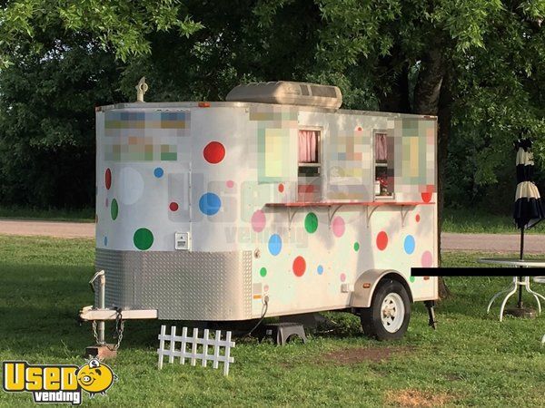 7' x 10' Shaved Ice Concession Trailer