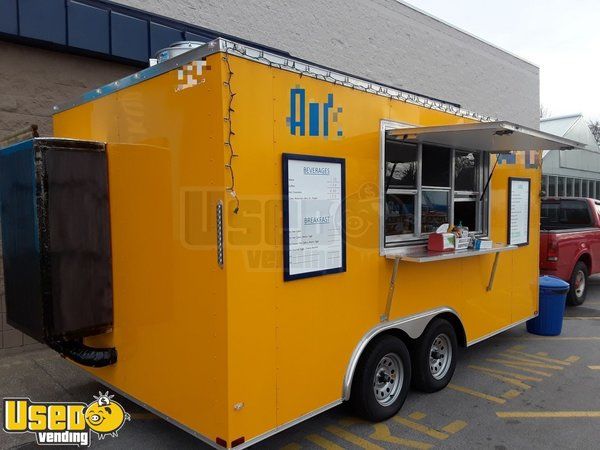 2019 - 8.5' x 16' Food Concession Trailer