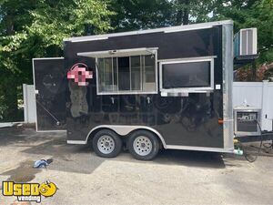 2020 - 8.5' x 12' Food Trailer | Kitchen Food Concession Trailer with Pro-Fire