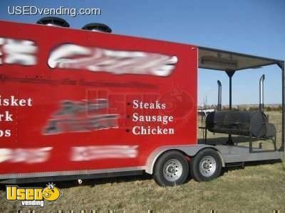 2006- 30 Ft. BBQ Concession Trailer with Grill