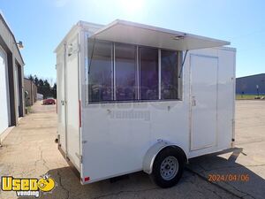 NEW - 2024 7' x 12' Cargo Craft Concession Trailer | Mobile Street Vending Unit