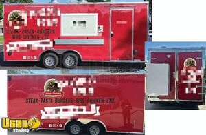 2024 8.5' x 20' Diamond Cargo Kitchen Food Concession Trailer