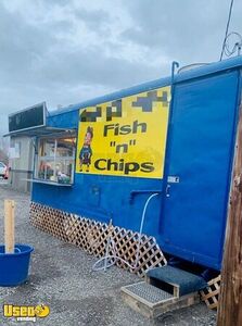 Licensed 8' x 20' Food Vending Trailer with an 8' x 20' Warehouse on Lot