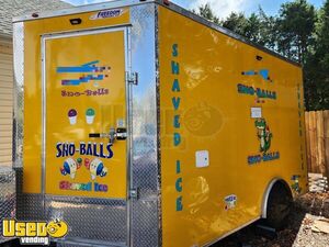 Turn Key 2020 - Freedom 8.5' x 12' Shaved Ice Trailer with Bathroom