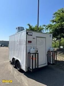 New - 8.5' x 12' Kitchen Food Trailer | Food Concession Trailer