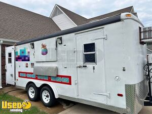 Like New 2001 - 7' x 16' Kitchen Food Concession Trailer with Commercial Equipment