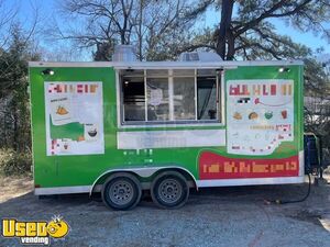 Permitted - 2024 7' x 16' Kitchen Food Concession Trailer