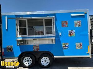 Like New - 2025 8' x 14' Kitchen Food Trailer with Fire Suppression System