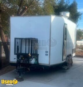 8' x 12' Kitchen Food Concession Trailer with Fire Suppression System & HCD Insignia