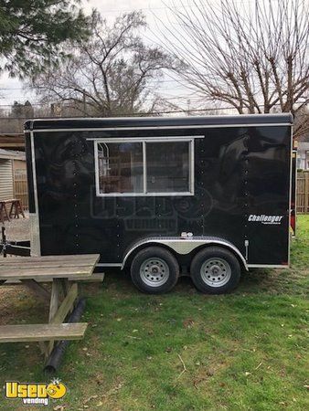 NEW. 2017 - 6' x 12' Dual Axle Food Concession Trailer