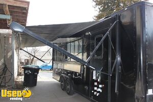 2020 8.5' x 23' Forest River Wood Fired Pizza Concession trailer with Enclosed Porch