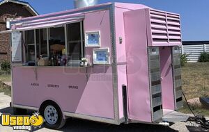 2020 10' Food Kitchen Concession Trailer Mobile Vending Unit w/ Pro Fire System
