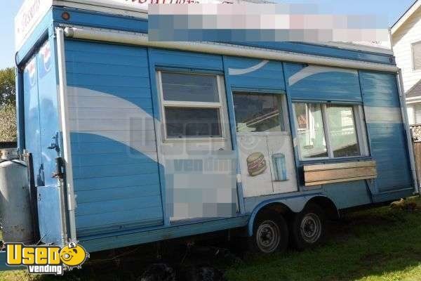 25' - Vintage Food Concession Trailer