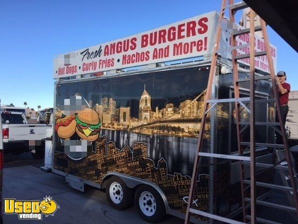 2013 - 8' x 18' Food Concession Trailer