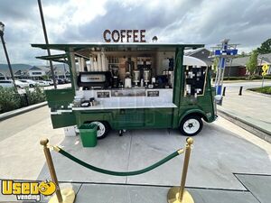 Vintage 1971 6.08' x 14' Citroen H Van Coffee-Espresso and Beverage Truck w/ Marquee