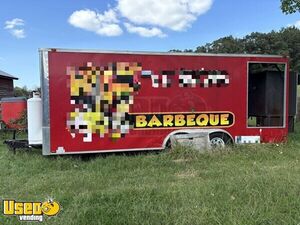2012 8' x 20' Diamond Cargo  Barbecue Food Trailer with Porch