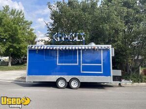 NEW 2024 7' x 16' Kitchen Food Concession Trailer with Pro-Fire System