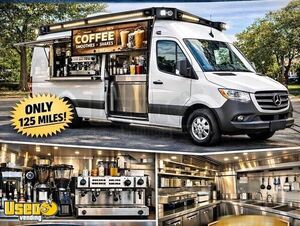 Low Mileage - 2023 Mercedes-Benz 3500 HD Mobile Coffee Van