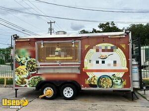 2023 8' x 16' Kitchen Food Concession Trailer with Fire Suppression System