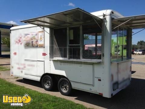 7' x 20' Food Concession Trailer