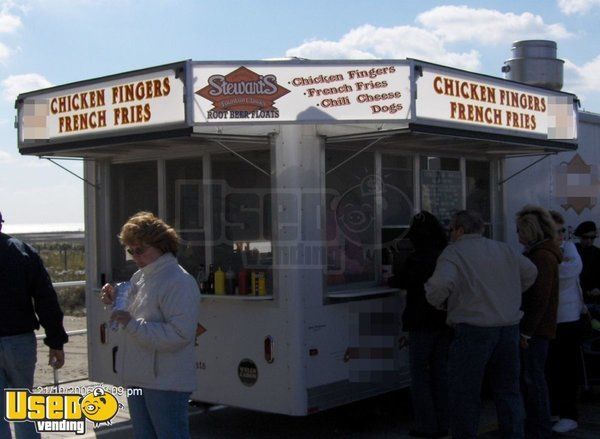 8' x 20' Food Concession Trailer