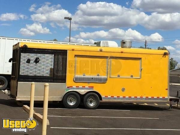 2011 - 8' x 23' Food Concession Trailer with Porch