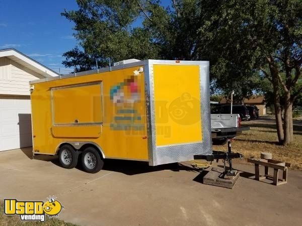 2015 - 8.5' x 17' Ice Cream Concession Trailer