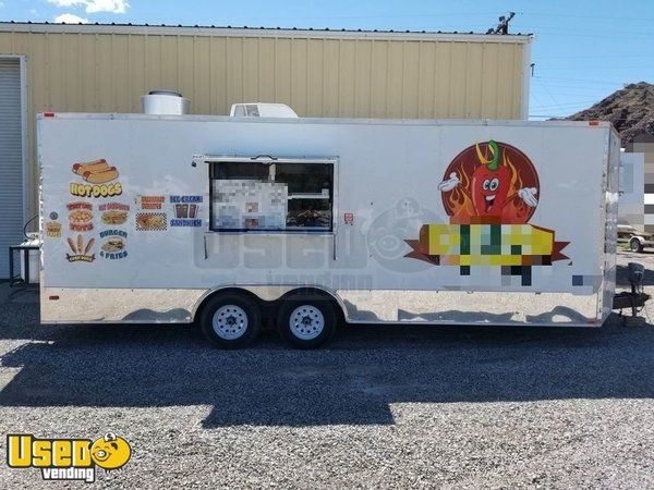 2016 - 8.5' x 22' Freedom Food Concession Trailer