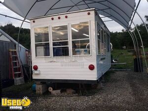 Nice & Clean 8' x 16' Empty Food Concession Trailer