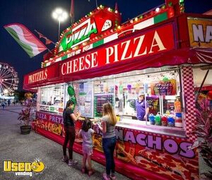 Gorgeous Loaded Uniglide 8' x 18' Pizza Concession Trailer / Mobile Pizzeria Vending Unit