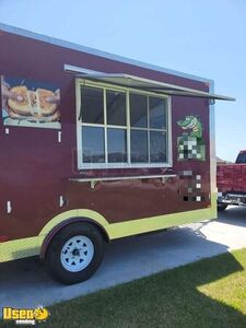 2022 8' x 12' Lightly Used Food Concession Trailer / Like-New Mobile Kitchen