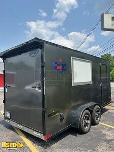 2022 - 7' x 16' Food Concession Trailer Mobile Street Vending Unit