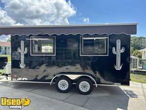 Licensed - 2023 8' x 16' Food Concession Trailer with Pro-Fire Suppression