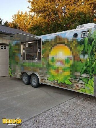 2016 - 8' x 20' Food Concession Trailer