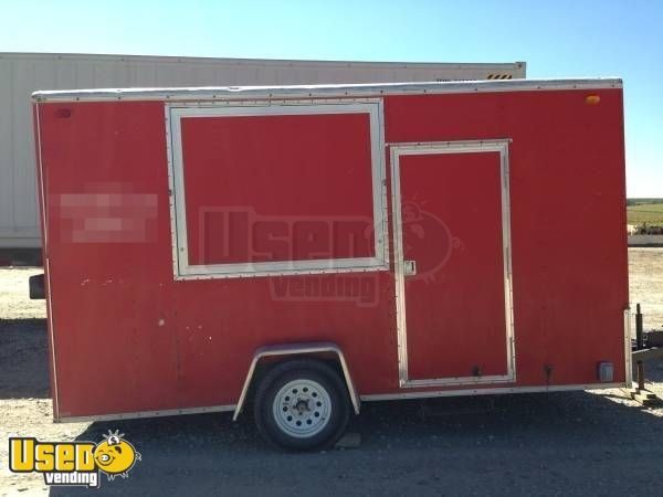 7' x 14' Food Concession Trailer