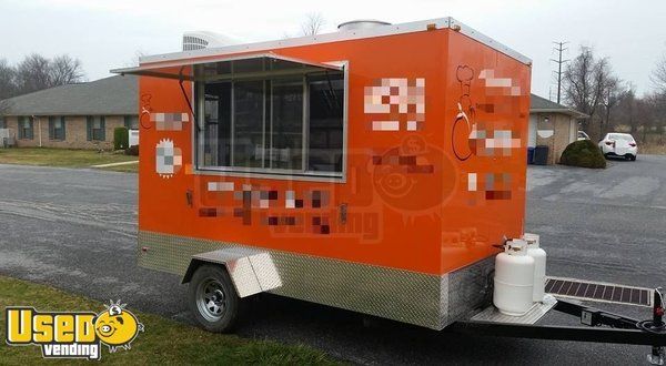 2017 - 7' x 17' Food Concession Trailer