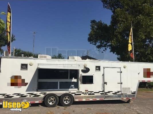 Licensed 2009 - 8' x 36' Forest River BBQ Catering Concession Trailer w/ Bathroom