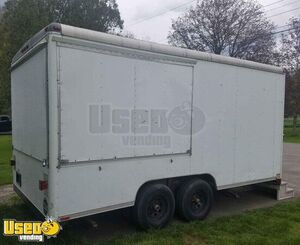 Used 16' Wells Cargo Concession Trailer / Mobile Vending Unit