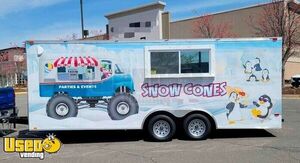 2019 - 20' Mobile Ice Cream Unit and Snow Cone Concession Trailer