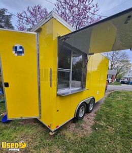 Never Used 7' x 14' Worldwide Street Food Concession Trailer