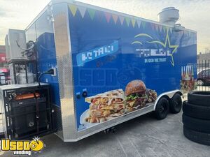 2025  8' x 18' Mobile Kitchen Food Concession Trailer with Fire Suppression System