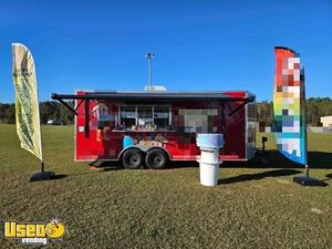 2024 - 8.5' x 20' Food Concession Trailer Mobile Vending Unit