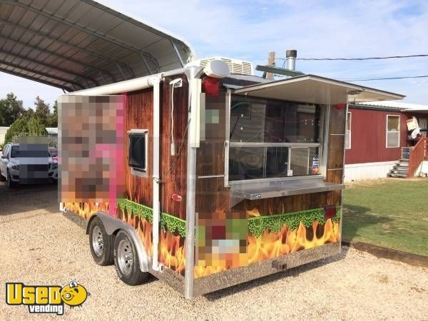 6.5' x 14' Food Concession Trailer