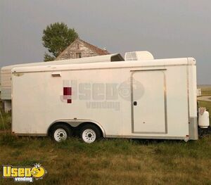 2006 8' x 18' Ready to Cook Mobile Kitchen / Food Concession Trailer