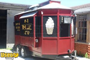 Well Equipped - 2018 7' x 16' Ice Cream Trailer | Concession Food Trailer