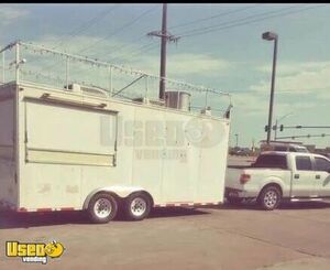 20' Kitchen Food Concession Trailer Mobile Vending Unit