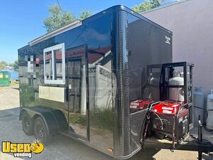 Like New - 2025 7' x 14' Kitchen Food Concession Trailer with Fire Suppression System