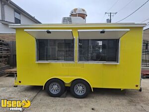New and Never Used - 2025 6' x 14' SnoPro Shaved Ice Trailer Snowball Concession Unit