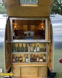 Vintage 1955 Whiskey Tasting Trailer Mobile Beverage Unit