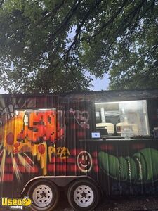 Turnkey - 2014 8' x 14' Pizza Food Concession Trailer Mobile Vending Unit